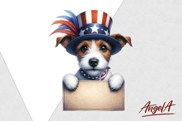 Download Jack Russell Terrier / Patriotic Dog PNG - Terrier Collection