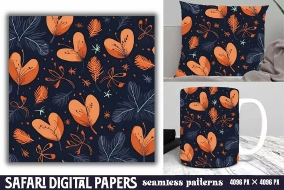 Download Safari Digital Papers Pattern - Premium Bundle