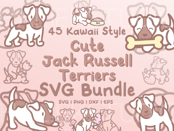 Download Jack Russell Terriers SVG Illustrations - Terrier Collection