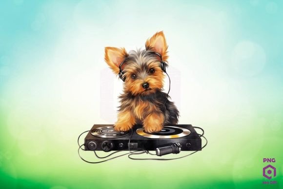 Download Yorkshire Terrier DJ Clipart PNG - Terrier Collection