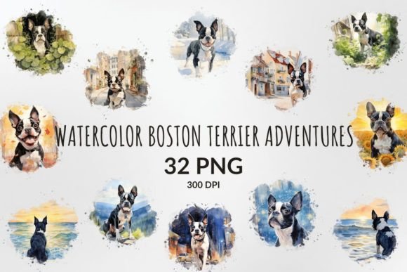 Download Boston Terrier Adventures Sublimation - Terrier Collection