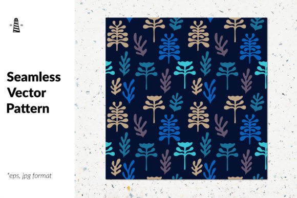 Download Hand Drawn Plants Seamless Pattern - Hand drawn plants Collection