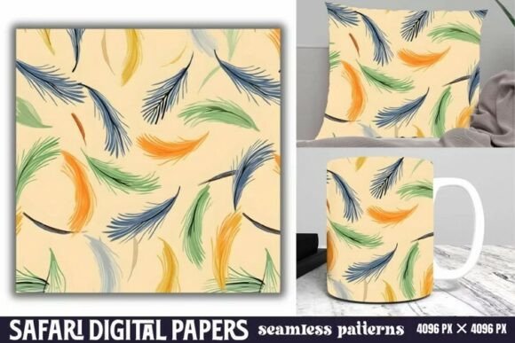 Download Safari Digital Papers Pattern - Premium Resources